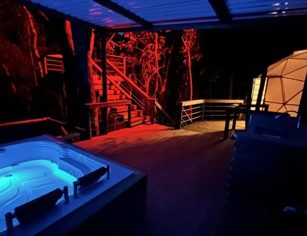 domo de noche La chagra vip glamping villavicencio