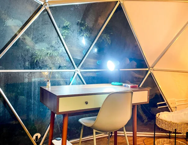 Escritorio La chagra vip glamping villavicencio