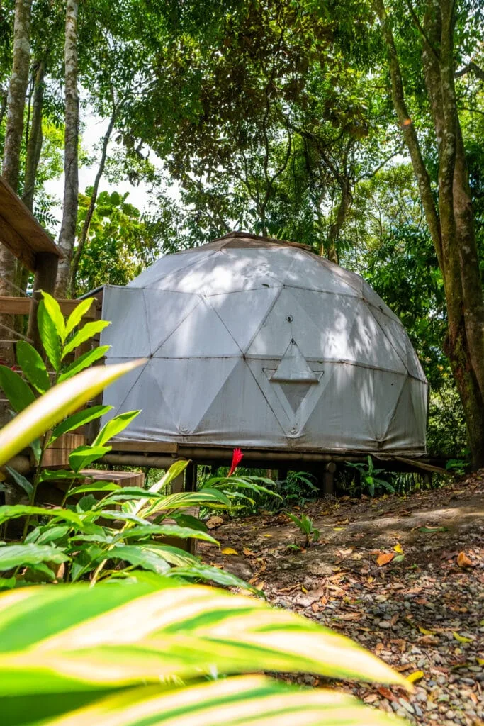 Domo en el bosque la chagra vip glamping villavicencio
