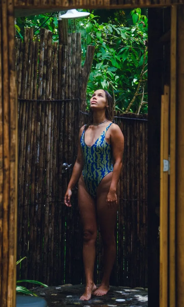 Baño Domo Glamping en pareja cerca de Bogotá